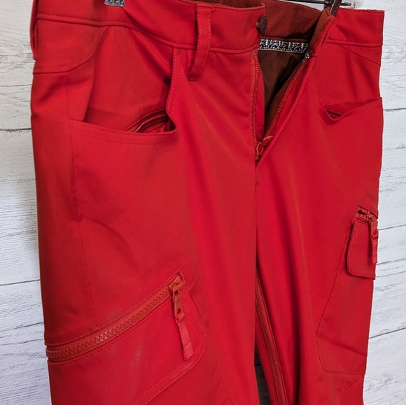 Burton Gloria Tomato Red Ski Snowboard Pants - Picture 7 of 9